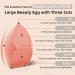 Dolovemk | Extra Large Beauty Egg Blender Makeup Sponge Face Foundation Blending Puffs Height:8.5cm(Dry)/10cm(Wet) (Pink) - Buy Online on GoSupps.com