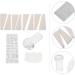 POPETPOP 3 Sets Nail Print Template Nail Art Tools Nail Design Stamper Sponge Nail Stamping Template Nail Stamping Stencils Nail Art Stamping Plates Delicate Stainless Steel Plate - Buy Online on GoSupps.com