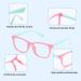 CHEERS DEVICES Blue Light Blocking Glasses for Kids & Teens | Unbreakable Anti-Glare Frames | 5 Pair Mix | Age 8-16 - Buy Online on GoSupps.com