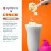 Dymatize ISO100 Dunkin' Cappuccino Whey Isolate Protein Powder - 25g Protein, 95mg Caffeine, 5.5g BCAAs - Gluten Free, Fast Absorbing - 21.5 Oz (20 Servings) - Buy Online on GoSupps.com