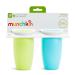 Munchkin Miracle 360 Toddler Sippy Cup Green/Blue 10 Oz - 2 Pack - Buy Online on GoSupps.com