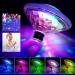 Caxmtu Floating Pool Led Tub Lights Lamp for Bath Disco Pond Swimming Pool Child Bath Toys 7 Modes Assorted Color Battery Operated - Buy Online on GoSupps.com