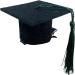 Naqqios Graduation Hat Headband Doctoral Hat Headband - Graduation Dress up Photo Decoration Supplies Hat Inserts Graduation Accessories for Kids Adults Green - Buy Online on GoSupps.com