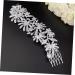 DOITOOL Comb Pearl Hair Accessories Wedding Headpiece for Bride Wedding Hair Accessory Bridal Hair Clip Silver Hair Clips Silver Barrettes Alloy Headgear Dress White Bridesmaid - Buy Online on GoSupps.com