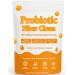 oviaapo Clean Prebiotic Fiber Gummies for Adults Sugar-Free Pre + Probiotic Clean Fiber Gummies for Digestive Gut Health Men Prebiotic Supplement Juicy Peach Flavor Non-GMO 60 Gummies (1)