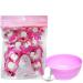 100 Pieces Compressed Disposable Facial Mask Sheet Home DIY Skin Care Get 1x Mask Bowl For Free