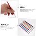 Hemoton 21 Pcs Metal Embroidery Pen Eyebrow Pencil Metal Pencil Makeup Tools Single Head Manual Pen Plastic - Buy Online on GoSupps.com