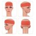 MapofBeauty 3 Pack Yoga Headbands - Stretchy Cotton Hairbands for Sports Running & Gym - Ideal for Women (Orange) - Buy Online on GoSupps.com