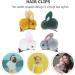 FRCOLOR Baby bunny plush clip Pompom Hair korean hair clips plush hair clip faux Felt Hair Clips decorative hair No Slip Girl Hair Pin Photo Shooting clip-on hair claw baby girl Fabric - Buy Online on GoSupps.com