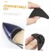 12 Pairs Toe Plug Adjustment Pads - Shoe Head Cushion Inserts for High Heels & Oversized Shoes - Buy Online on GoSupps.com