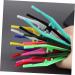 FRCOLOR 120-Piece Eyebrow Tweezers Kit - Plastic Eyebrow Tools & Clips for Women | Perfect Eyelash Tweezing Solutions - Buy Online on GoSupps.com