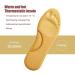 Junerain Winter Foot Warmers for Women - Self-Heated Insoles Sweat Absorbing Non-Slip Warm Socks for Sports Shoes Massage Pads - Yellow 37-38 Yards - Buy Online on GoSupps.com