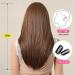 Oefei Brown Long Straight Pony Wig - Synthetic Hair for Women | Cosplay & Daily Party Use - Buy Online on GoSupps.com