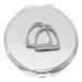 Horse Stirrups Compact Mirror Handbag Gift With Free Engraving 191