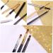 4pcs Eyeshadow Brush & Lip Gloss Applicators Set | Makeup Tool Kit - X718 Cosmetic - International Shipping Available - Buy Online on GoSupps.com