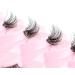 KANGQL Half Lashes False Eyelashes Natural Half Lashes Short Wispy Clear Band Lashes Pack Cat Eye 3D Faux Mink Lashes Fake Eyelashes 10Pair - Buy Online on GoSupps.com