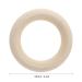 Wooden Baby Teether - Durable & Washable Teething Rings for Kids | Harmless Fine Workmanship | Smooth Surface | 55mm - Buy Online on GoSupps.com