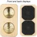 HiyyFloy Wooden Sauna Thermometer & Hygrometer | Digital Sauna Room Accessories for Accurate Temperature & Humidity Control - Buy Online on GoSupps.com