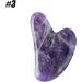 Natural Jade Scraping Board Powder Crystal Heart-Shaped Scraping Sheet Crystal Scraping Board Face Beauty V-Shaped Jade Scraping 1Pcs (Color : Type 3) - Buy Online on GoSupps.com