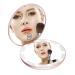 Benbilry LED Lighted Travel Makeup Mirror | 1x/7x Magnification | Portable 5 Inch Dual Sided Vanity Mirror with Lights | Rose Gold Compact Illuminated Cosmetic Mirror - Buy Online on GoSupps.com