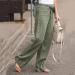 KANGMOON Women's Summer Boho Tie Waist Pants - Army Green 4X-Large - Buy Online on GoSupps.com