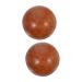 Frcolor 2st Health Ball Handball Massage Ball Fitnessball Foot massage device for feet gifts made of wooden the gift hand balls made of red rose wood solid wood red sandalwood 5x5x5cm brown
