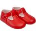 Early Days Baypods Baby Shoes B625 T Bar Style Pre Walker Shoes - Red, Soft Soled, Faux Leather - Made in England - Boys & Girls (2 UK Child) - Buy Online on GoSupps.com