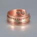ENERCOPPEX 3500 Gauss Magnetic Arthritis Copper Ring | 99.99% Pure Copper Health Jewelry for Pain Relief & Improved Circulation - Buy Online on GoSupps.com