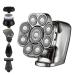 Head Shaver for Men 6 in 1 Floating Head Electric Shaver 9D Shaving for Bald Men with Nose/Body Trimmer Wet/Dry LED Display Mens Grooming Kit