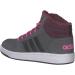 Adidas Unisex Kids Hoops Mid 2.0 Fitness Shoes - Grey Five/Core Black/Screaming Pink - Size 37 1/3 EU - International Shipping Available - Buy Online on GoSupps.com