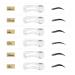 Reusable Eyebrow Stencils - 18 Count Kit for Perfect Brow Shaping - Parallel Products - Buy Online on GoSupps.com