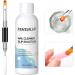 PEACECOLOR 120ML Slip Solution Cleanser Plus with Dual End Nail Brush Set for Poly Extension Nail Gel Builder Nail Gel Nail Art Kit Easy DIY Use at Home Beauty Gifts for Women color 194 - Buy Online on GoSupps.com
