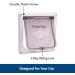 PetSafe Cat Door for Interior Doors - 2-Way Locking Flap for Privacy - Easy DIY Install - Durable Frame - Up to 15 lb Pets - Buy Online on GoSupps.com