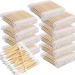 Jearls 1000 pieces of disposable wattage for home double head for women make-up cotton swabs with wooden sticks nose ears cleaning tools favorite gift
