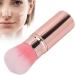 Verdant Touch Powder Brush Retractable Makeup Brush Portable Soft Hair Blush Brush Travel Loose Powder Brush for Makeup Artist Pink - Buy Online on GoSupps.com