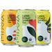 Minna Organic Sparkling Iced Tea - VARIETY PACK: No Sugar, Zero Calorie, Lightly Brewed, Refreshing, Non-GMO, Fair Trade, 12 Fl Oz Cans 12-Pack Original Variety