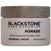 Blackstone Men's Grooming Hair Styling Pomade - Medium Hold with Natural Shine | Paraben & Cruelty | Made in USA  Bourbon + Cedar (4 oz)