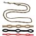 Jogging line dog leash for small / Mitterle / large dogs Bicycle line / walking line / practice leash / training line / F rhine / freehand leash (2.40 m beige 14mm for large dogs) 2.40 m beige 14mm for large dogs