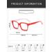 Shop REAVEE 2 Pack Oprah Style Oversized Reading Glasses | Blue Light Blocking Retro Square Readers for Men & Women (Red/Coffee 1.5x) - Perfect for Global Shipping - Buy Online on GoSupps.com
