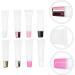  SOESFOUFU Pack of 8 Mini Tubes of Lip Gloss Compact Bottle 15 ml - Buy Online on GoSupps.com