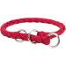 Trixie Cavo Pull-Stop Collar Red - Size S-M (35-41 cm) for Small to Medium Dogs - Durable Braided Belt Band - Buy Online on GoSupps.com