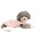 ZUNEA Dog T-Shirts for Small Dogs - Summer Stripes Soft Cotton Cute Pink Tank for Puppies & Cats - Buy Online on GoSupps.com