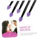 Healeved 5pcs Silicone Eyeshadow Brush Cream Eyeshadow Plastic Handle Simple Applicator Brush Purple - Buy Online on GoSupps.com