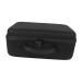 WOONEKY 1pc Hair Dryer Storage Bag Traveling Makeup Bag Portable Hair Dryer Pouch Holder Hairdryer Black Eva