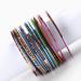 Fashion Gallery 30x Nail Design Decorative Stripes - Premium Nail Art Stickers for Stunning Nail Designs - Buy Online on GoSupps.com