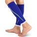 Buy Blue & Black Compression Sleeves - Solid Support Socks for Men & Women | S-XL | Travel Sock for Fatigue Relief - Buy Online on GoSupps.com