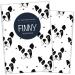 Wilhelm Fell case for the EU pet ID card for animals I personalized with names or date of birth i personal gift idea for pet owners I protective cover for the pet ID card (bulldog) EU petrol card personalized bulldogge
