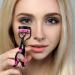 Eyelash Curlers with Comb Stainless Steel Lash Curler Quick Eye Makeup Accessory with 5 Replacement Refills for Women Girl - Buy Online on GoSupps.com