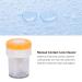 10 Pieces Ergonomic Portable Manual Contact Lens Cleaner - Professional Cleaning Container (Orange) for International Shipping - Buy Online on GoSupps.com