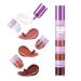 Brillant L vres | 4 En 1 Cosm tiques Brillant Rouge L vres Liquide Id al Pour Usage Cosm tique Les Femmes Et Les Filles Le Voyage Les Affaires La Sc ne Les Rendez-Vous Les